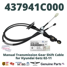GENUINE OEM| Hyundai KIA Manual Transmission Gear Shift Cable 437941C000