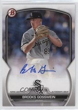 2023 Bowman Paper Prospect Auto Brooks Gosswein #PPA-BG Auto 10t9