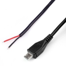 Micro USB Kabel mit offenem Kabelende zur Str...