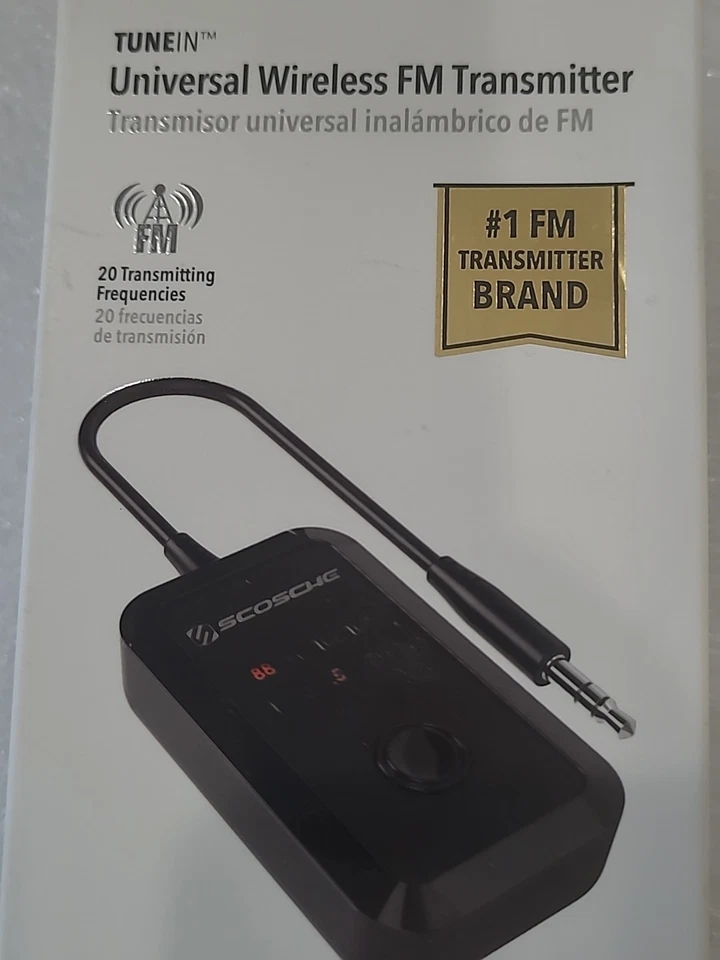 Scosche TuneIn Universal Wireless FM Transmitter - FMT7-SP1 - 20 Frequencies - Image 4 of 4