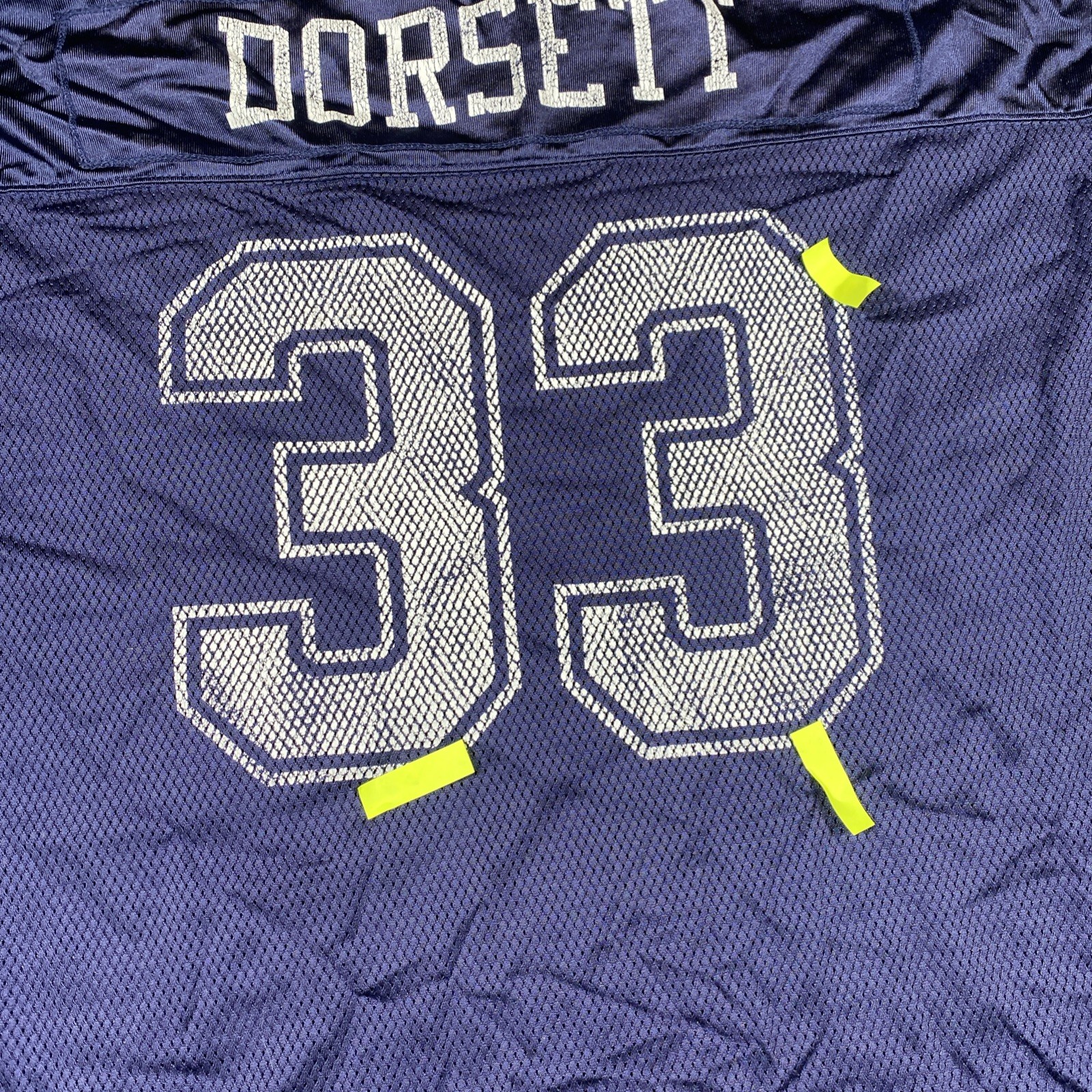 VTG Tony Dorsett Dallas Cowboys Reebok Jersey Mens 2xl Blue #33 thumbnail 16
