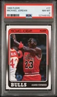 1988 FLEER #17 MICHAEL JORDAN PSA 8