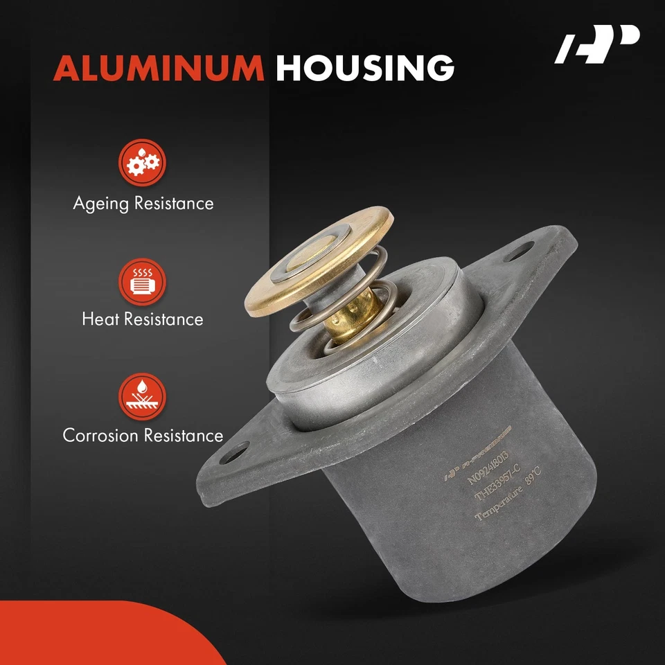 Termostato de refrigerante de motor A-Premium para International Harvester IC Corporation Foto 4 de 4