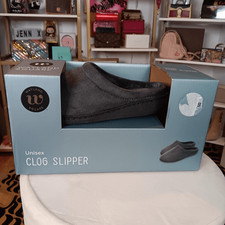 Wayland Square Memory Foam Unisex CLOG SLIPPERS SM Men 6-7, Women 7-8 Gray NIB