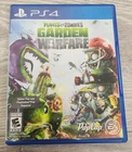 Plants And Zombies Garden Warfare Sony Playstation 4 PS4 Tested Working