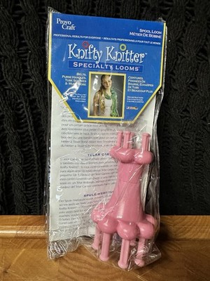 NEW: Knifty Knitter Spool Loom Provo Crafts 21-0154 For Belts, Scarves - SEALED