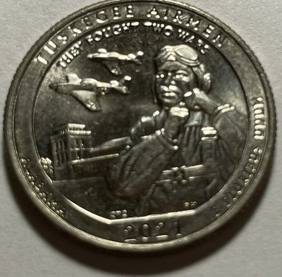 2021 D quarter Tuskegee Airmen ATB series circulated