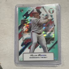 2025 Topps Pristine - Alan Roden  / 199 - Error Card - On Back Angel Martinez