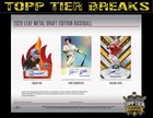MIAMI MARLINS 2026 LEAF METAL DRAFT 12X HOBBY BOX FULL CASE BREAK #7058 — photo 7