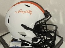 Nick Chubb Signed Replica Helmet Beckett COA