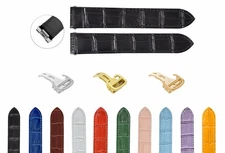 19MM - 20MM LEATHER WATCH BAND STRAP FOR CARTIER ROADSTER QUICK RELEASE