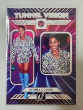 SYDNEY COLSON Tunnel Vision 2025 Panini Donruss WNBA Basketball #11 Fever