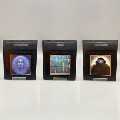 Time-Life Phantom Encounters Hauntings Spirit Summonings 3 Book Lot HC MOTU
