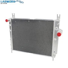 Aluminum 3 Row Radiator For Dodge Dakota Durango 2000-2004 3.7L 3.9L 4.7L 5.9L