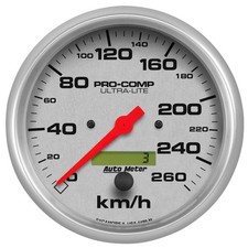 Auto Meter 5in Ul Speedometer - 260kph Metric