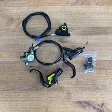 MAGURA MT8 SL Carbon 2-Piston Disc Brake Levers + Flat/Post Mount Calipers
