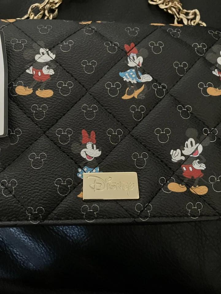 Bandolera Disney. WDW. Cadena dorada diseño acolchado. Nuevo con etiquetas Foto 3 de 4