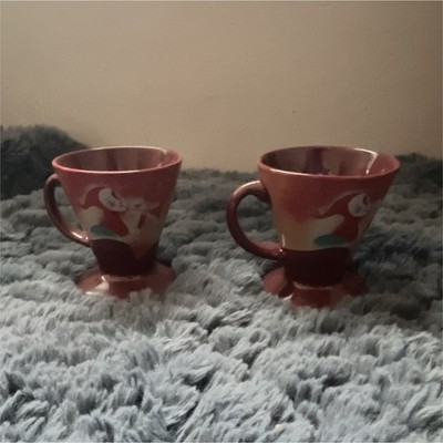 Set of 2 Signed Linda Frichtel Artistic Musicians Dated 1999 