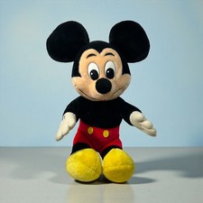 VTG Disneyland Walt Disney World Vintage Mickey Mouse Plush Stuffed Animal 15"