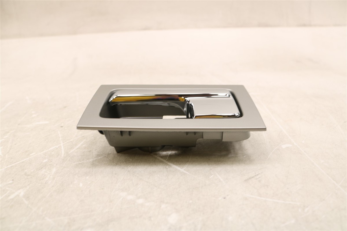 A-Premium Front Driver Side Door Handle For 2009-2014 Ford F150 - Platinum/Chrome, Power Locks