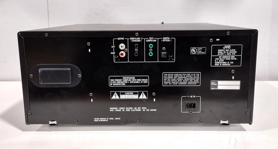 JVC XL-MC334 Vintage 200 Count Compact Disc Automatic Rotary CD Changer - Image 3 of 4