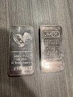 Vintage Englehard And JM Silver Bars (2)
