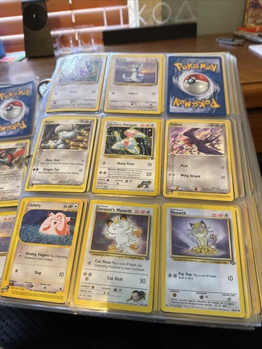 1000+ Card Vintage Pokemon Binder Collection (READ DESCRIPTION)