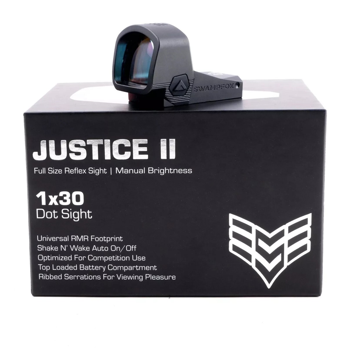 Swampfox Justice II 1x30 Red Dot, Multi-Reticle - NV JTC2130-MR | eBay