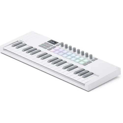 Novation Launchkey Mini 37 [MK4] Keyboard Controller - White - Image 3 of 4