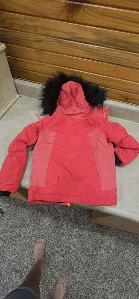 Chaqueta de esquí Oneill juvenil con pantalones a juego-talla 6x Foto 3 de 4