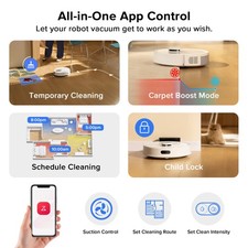 Roborock Q7 L5 Robot Vacuum Cleaner, 8000Pa, Dual Anti-Tangle System, LiDAR Navi 7