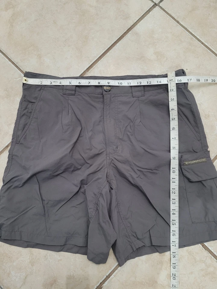Pantalones Cortos Exofficio Para Hombres Nylon Senderismo Pesca Aire Libre Informales Pantalones Cortos Atléticos Gris Foto 4 de 4