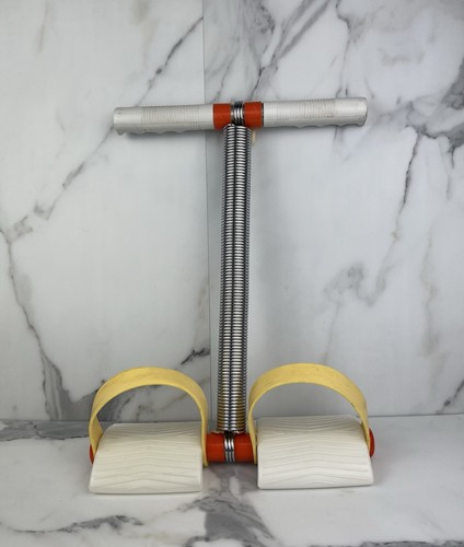 Vintage 1980's Pull-Up Exerciser Spring Action Rowing Row Ab - Picture 2 of 15