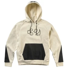 Brand New Mens ThirtyTwo Team Tech Hoodie Off White