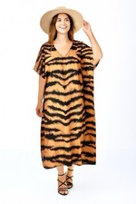 Free Size Kaftan with Tunic Dress fits upto size 24