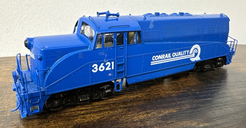 NJ Custom Latón EMD BL-2 Rama Línea Diesel - Conrail #3621 Pintado No Funciona | Zustand: Used