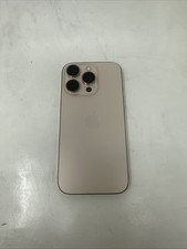 Apple iPhone 16 Pro Backhousing Used Replacement Part OEM- Desert Titanium