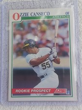 23 baseball card collection jose canseco n 1 Ozzie canseco rookie 1989-95 . rookie card picture