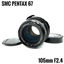 N.MINT SMC Pentax 105mm F2.4 Pentax 67 6x7 Optics Clear: No Fungus / No Haze