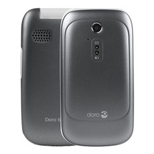 Doro 6520 Flip Phone - Graphite  - VODAFONE - Good Condition