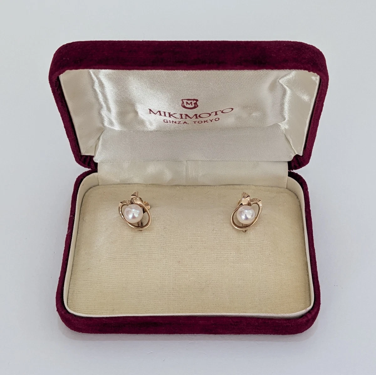Mikimoto Stud Yellow Gold Fine Jewelry for Sale | Shop Designer