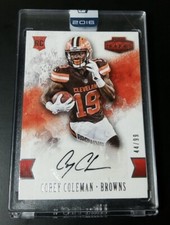 2016 PANNI HONORS COREY COLEMAN ROOKIE AUTOGRAPH #'D 44/99