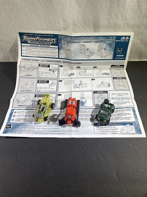 Transformers Armada Adventures Mini Con Team Figures Complete With Instructions
