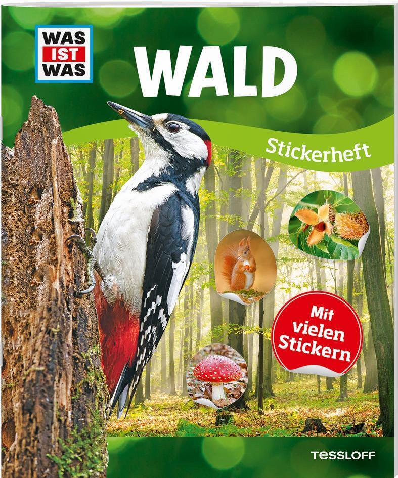 Thumbnail - Was Ist Was Stickrheft Wald Über 150 Pflanzen Und Tiere, Mehr Als 100