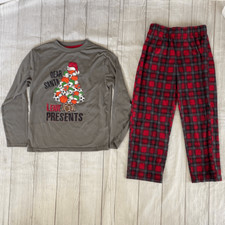 Sleep on it youth boys L 12/14 Longsleeve pants pajama set