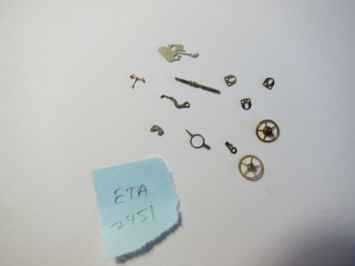 ETA 2451 Watch Part Lot Watchmaker parts Repair NOS - Picture 5 of 7