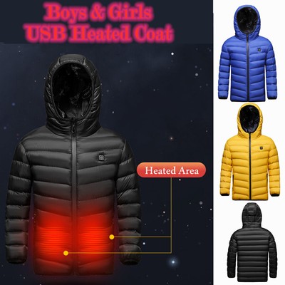 boys heated jacket