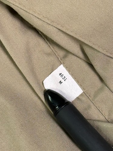 Vintage Eddie Bauer Bomber Thinsulate Full Zip Jacket Beige Sz L? NO SIZE TAG - Picture 11 of 14