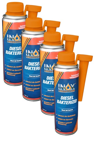 Inox® Diesel Bakterizid 4X250Ml Additiv FüR Dieselmotoren Und HeizöLsysteme-image