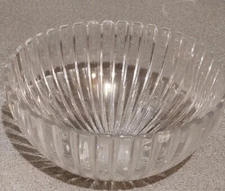 Tiffany & Co. Crystal Ribbed Bowl 10”D-brand New-signed & Marked Joseph Reidel